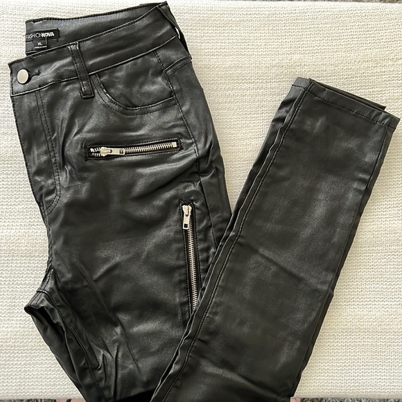 Fashion Nova Pants - Faux leather pants
